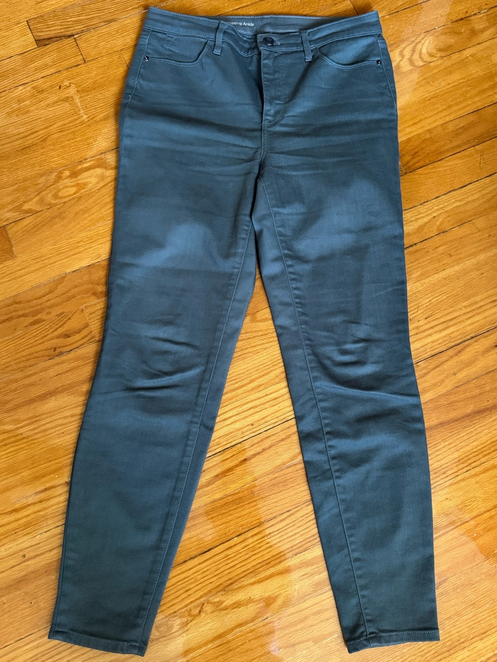 Like New Talbots Khaki Green High Waist Ankle Pants